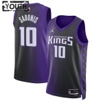 Sacramento Kings Trikot Domantas Sabonis Jordan 2023-24 Statement Edition Lila Swingman - Kinder